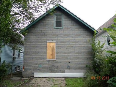 Exterior Back. Back view of the structure.