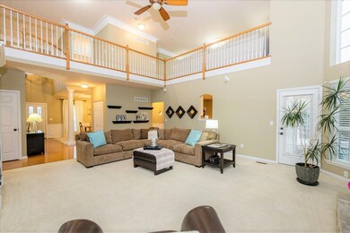 View of loft area from Great Room