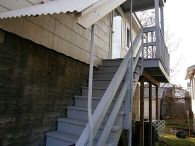 Exterior Front. Steps to the main living area