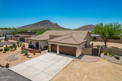 3 Car Garage with large concrete drive