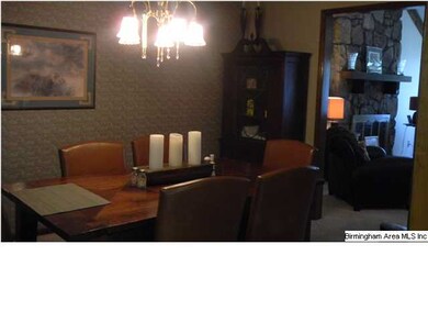 Nice size dining room flows into the living room o