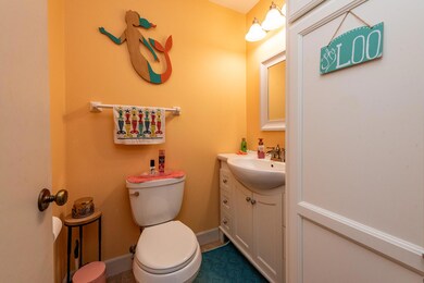Cute Updated Half Bath