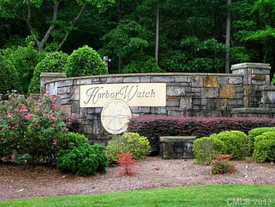 Neighborhood Entrance - Harbor Watch is an exclusive gated community among woods and rolling hills.