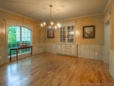 Formal dining to the left of front entry.