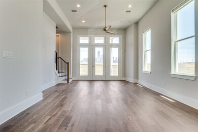 Main living area.  Living room has lots of light.