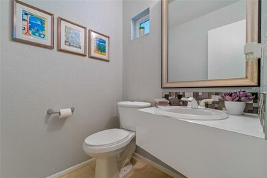 Inside Half bath