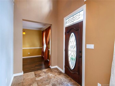 Entrance foyer with tons of natural light.