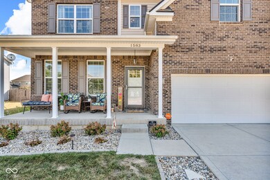 DARLING COVERED FRONT PORCH