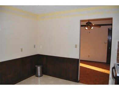 Enough room for eat-in table in kitchen area