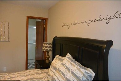 Look into the master bath