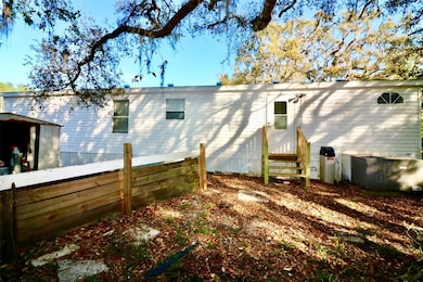 Back Yard of the property