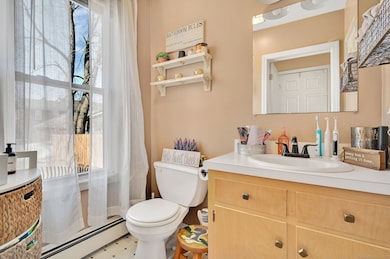1st floor half bath (unit 1)
