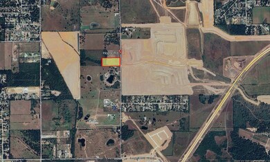 North View with New Community going in to the East