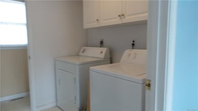 First Floor Laundry w/cabinets