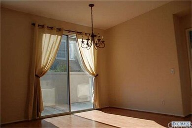 Charming dining room opens to backyard with custom