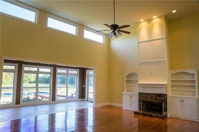 The giant walls of glass throughout bring the gorgeous scenery into the home! 