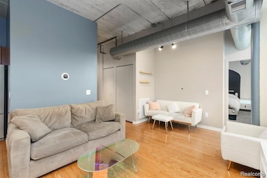 stylish open floorplan and hardwood floors