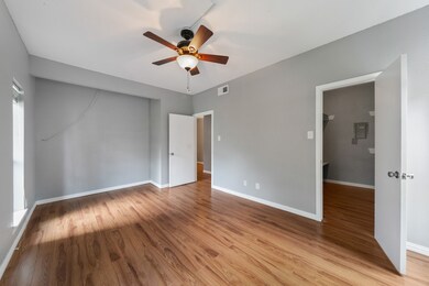 Spacious primary bedroom!