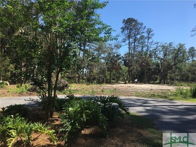 This marsh front lot is at the end of a quiet cul-