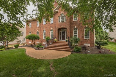 Immaculate manicured front yard