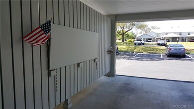 Fold-Out Work Bench in Car Port