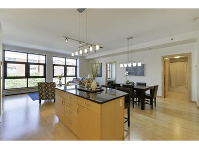 The kitchen island