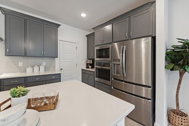 Tall Cabinets and Backsplash