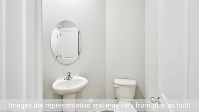 Half Bath  Photos are for representative purposes only - actual home may vary