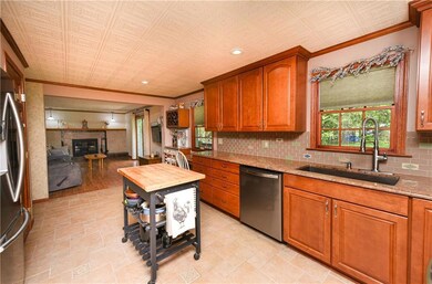 Kitchen Leading to Family Room
