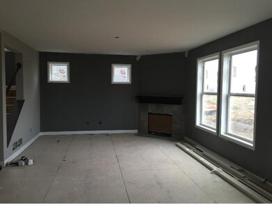 Large Great Room with Corner Fireplace