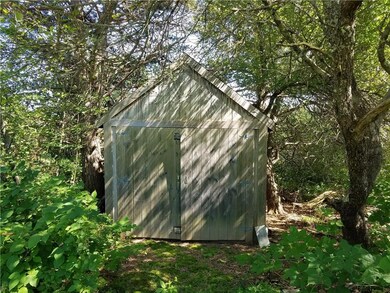 Large storage shed.