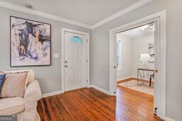 Wood floors are warm and inviting!