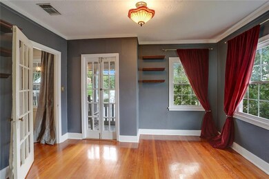 7412 Front bedroom with door to balcony