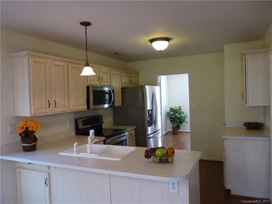 Kitchen view from the breakfast area