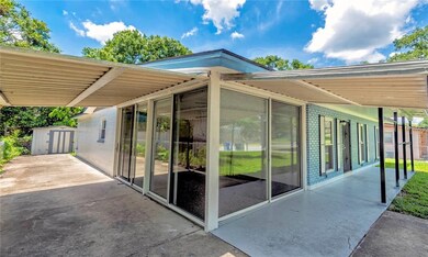 Florida Room with Hurricane Shutters