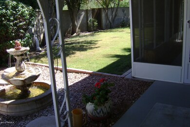 Covered Patio adjacent to Az room
