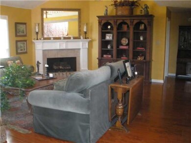 Open great room with view of golf course!  Nice fl