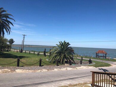 View out the entrance door