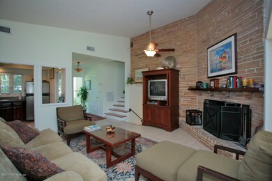 Foyer Living Room Kitchen View