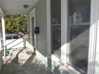 Covered front porch