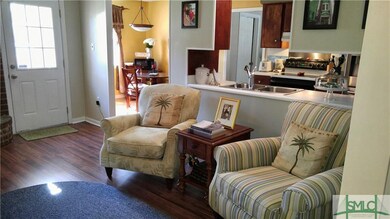 Living Room is Open to Kitchen