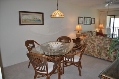 THE DINING AREA OF THE 24 FOOT LONG LIVING / DININ