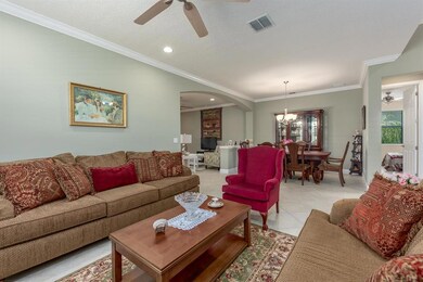 Entrance and Living Room