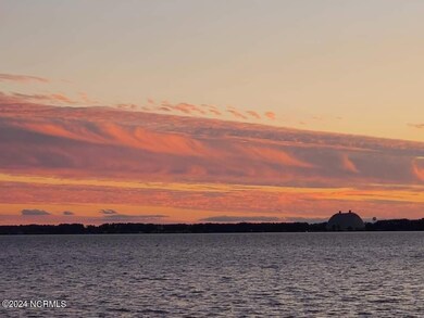 Blimp Hanger in Sunset