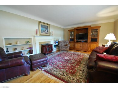 Formal Living Room with refinished hardwood floors