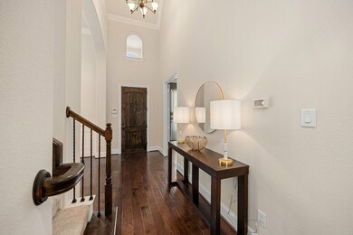 The home office/study is just left of the entryway