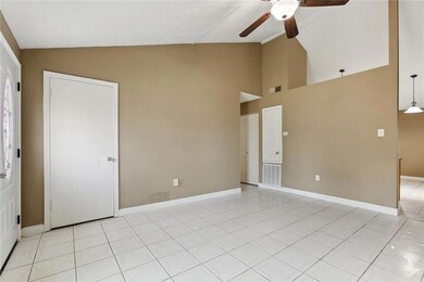 Living Room with a coat closet