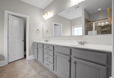 Double sinks with lots of drawers