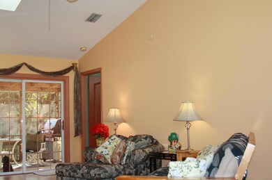 living room vaulted ceiling