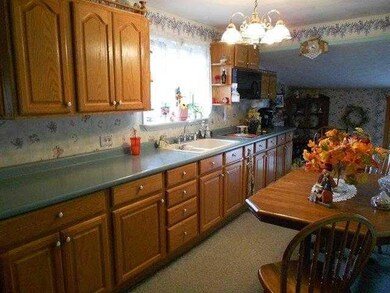Other Plenty of storage in the oak cabinetry